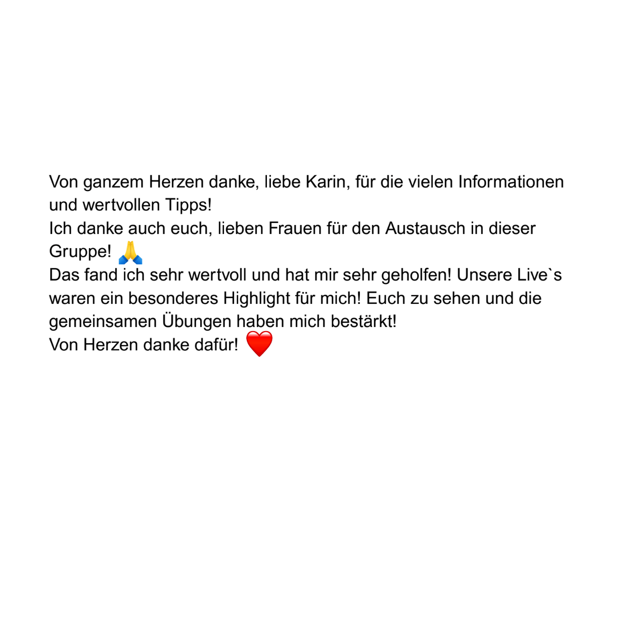 Feedback Venus im Flow Karin Buttinger 1
