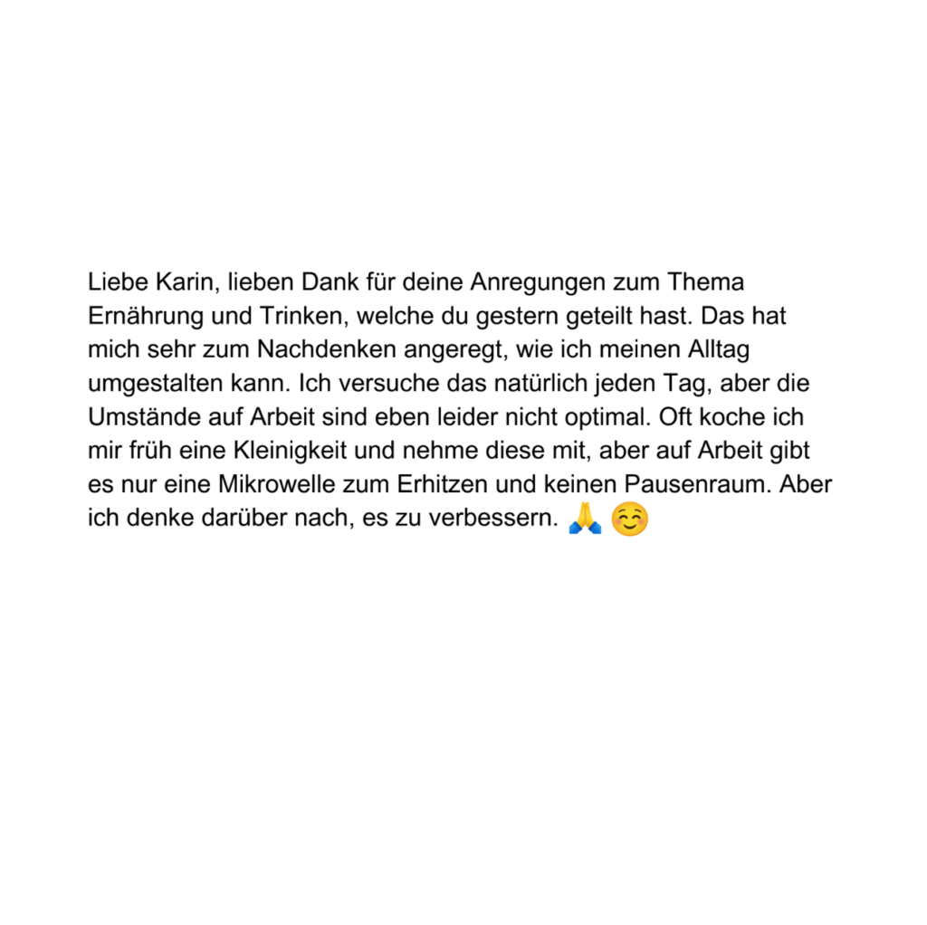 Feedback Venus im Flow Karin Buttinger 5